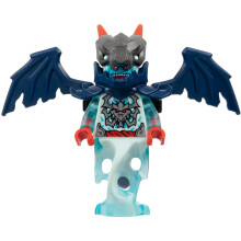 LEGO Ninjago Dragons Rising Season 3: Spectral Dragonian Warrior Minfigure with Sword - Ages 6+