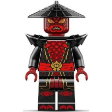 LEGO Ninjago Dragons Rising Season 2: Drix Minifigure with Katana - Forbidden Five - Ages 6+