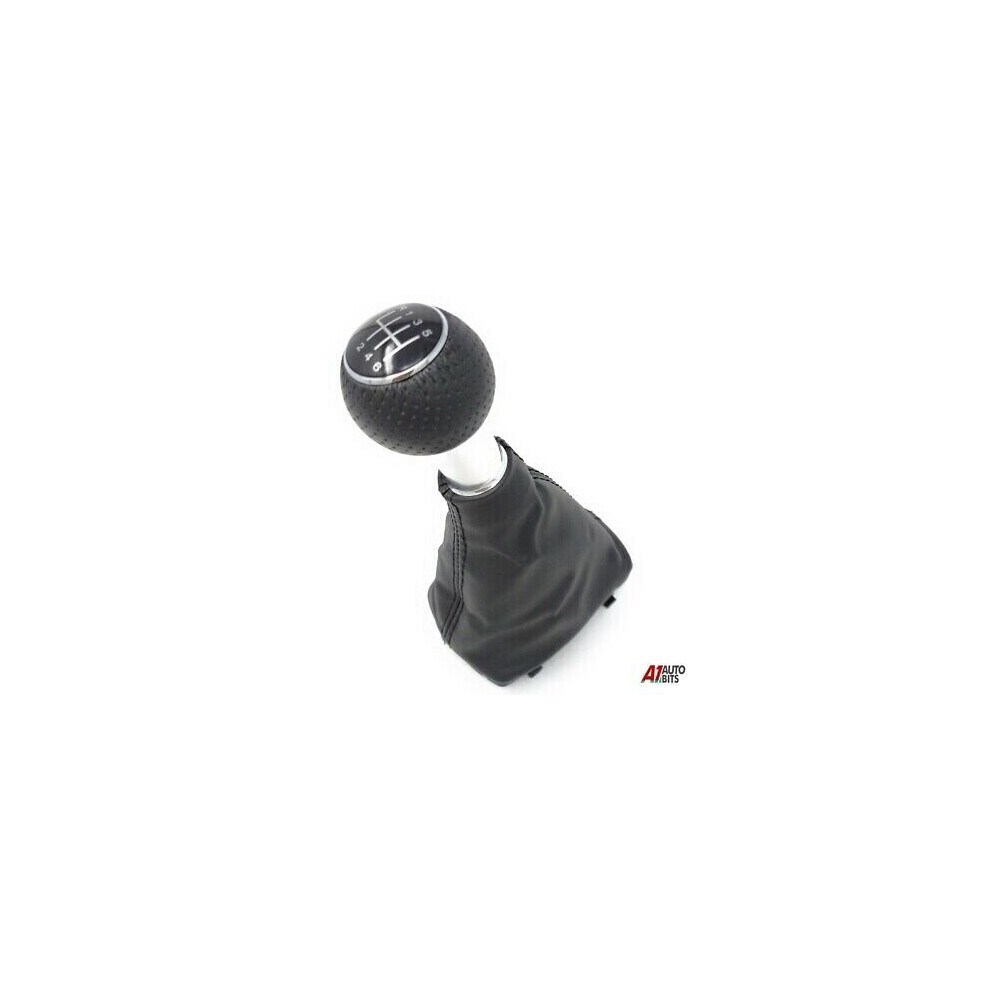 For Audi A4 B6 B7 S-Line Gear Shift Stick Gaiter Knob 6 Speed Uk Stock Black 8156821238688