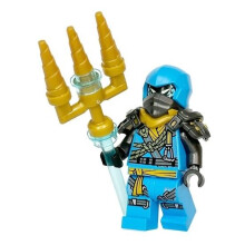 LEGO Ninjago Dragons Rising Season 2: NYA Climber Minifigure - with Trident - 6+