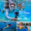 AKASO V50 X Action Camera with 64GB microSDXC Memory Card, Native 4K 4