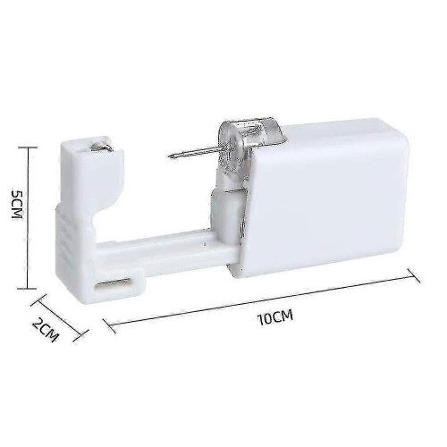 Self ear piercing gun tool with asepsis studs for painless piercing 1