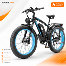 Keteles 48V20AH 21Speeds 26in Fat Tire Ebike 750W