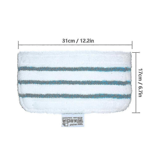 Replacement mop pads for Black+Decker steam mop - 5 washable pads pack 2