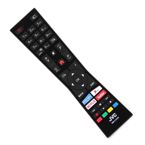 JVC Currys JVC RM-C3338 Genuine Remote Control for 2018 2019 LED TVs 1