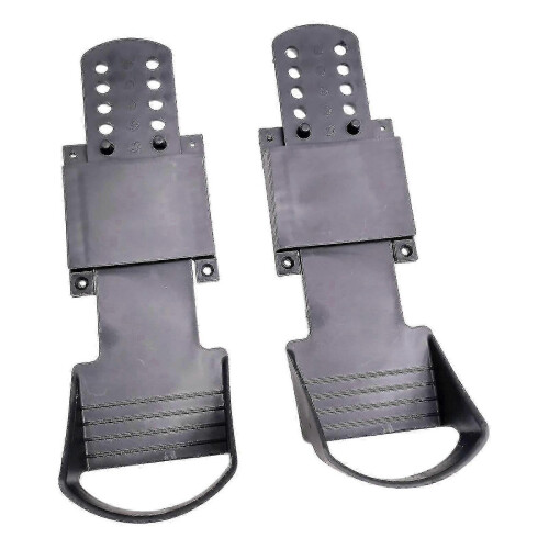 Rowing machine pedals for home exercise - 2pcs elliptical pedals 1