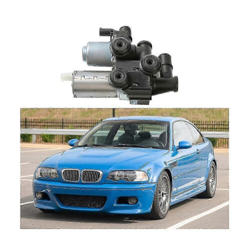 Heater control valve for E46 X3 E83 with auxiliary water pump 2