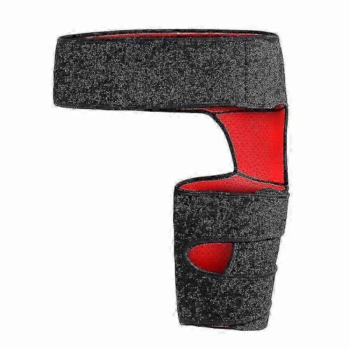 Compression groin wrap for hip support and thigh pain relief 1