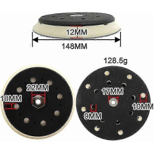 150mm sanding disc for Makita eccentric sander BO6050J 2