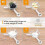 Folding food scale for measuring ingredients with LCD screen 4
