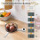 Folding food scale for measuring ingredients with LCD screen 5