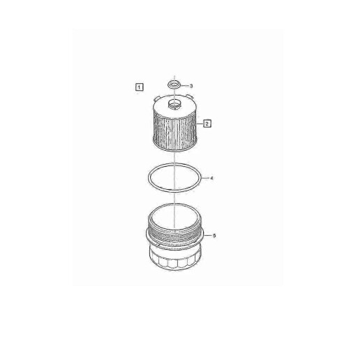 Oil filter elements for XC60 S60 V40 XC90 2010-2022 models 2