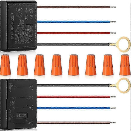 Interrupteur de lampe de remplacement pour module de commande tactile, lot de 2, à intensité variable 2