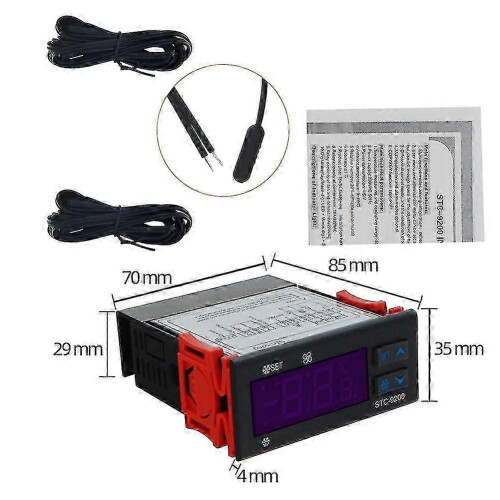 Digitálny regulátor teploty STC-9200 pre chladiace systémy 2