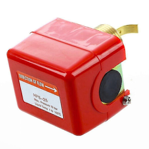 Paddle flow switch HFS-25 with male thread for 220V AC 15A 1