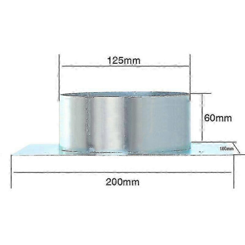 Mounting plate for diesel heater 60mm practical accessories 2