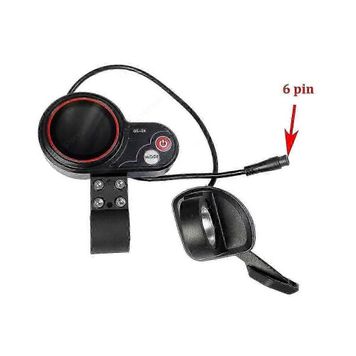 Thumb throttle LCD kit for Zero 8 9 10 with 3pin ignition lock 1