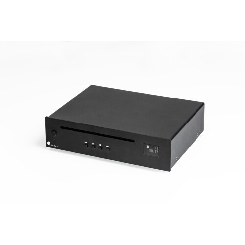 Pro-Ject CD Box E Ultra Compact Entry Level CD Player with Real Red Book CD-DA Drive, Black 1