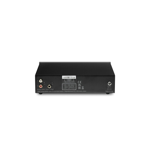 Pro-Ject CD Box E Ultra Compact Entry Level CD Player with Real Red Book CD-DA Drive, Black 2