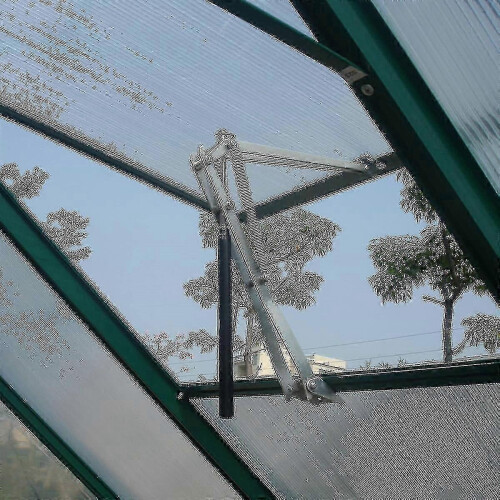 Automatischer Fensteröffner für Gewächshäuser mit solarer Wärmesensorik 1