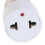 Witte ABS E27 schroeflampadapter voor 220V EU-stopcontacten 3