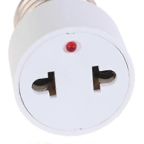 Witte ABS E27 schroeflampadapter voor 220V EU-stopcontacten 2