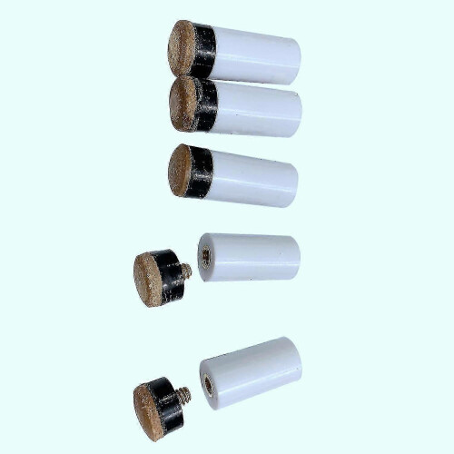 Embouts de billard à visser pour viroles de queue de 12 mm, lot de 20. 1