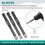 10Pcs Diamond Drill Bits,6mm Dry Diamond Core Drill Bit Set for Ceramic,Granite,Tile,Glass,Marble,Brick,Stone 7