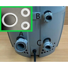 Guarnizioni IKSI per pompe Coleman Lay-Z-Spa, 1A e 2B/C