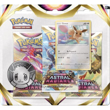 Pokemon Cards: SAS10 Astral Radiance 3pk Blister - Eevee