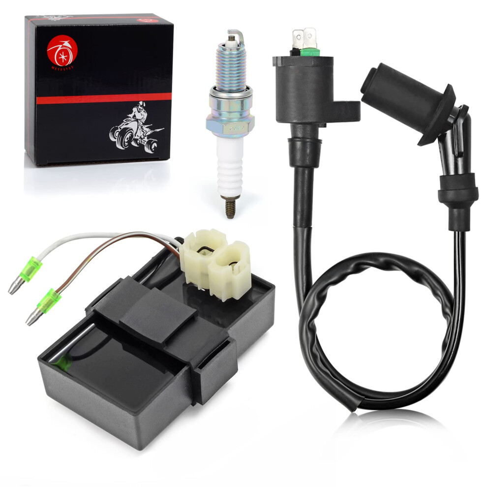 Cdi Box & Ignition Coil & Spark Plug Compatible With Polaris Phoenix 200 2005 0452310 723497182935
