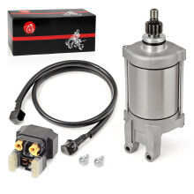 Startmotor & Relä Kompatibel med Yamaha Raptor 660 660R YFM660R 2001-2005