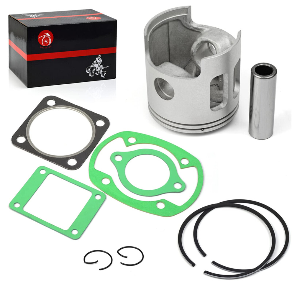 Oversize 0.5Mm Piston Gasket Kit & Piston Ring For Yamaha G1 2 Cycle Gas Golf Cart 1978-1989 723497432870