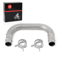 Intagsmanifolds crossover rör boostflaska & KLIP för Yamaha Banshee 350 YFZ350 1987-2006