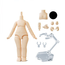XiDonDon Cuerpo de Muñeca BJD Escala 1/12 9.6cm/11cm Reemplazo Accesorios (Blanco Lechoso, 9.6cm)