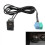 AUX USB-adapter voor autoradio met verlengkabel. 3