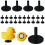 40 Stuks Eend Plug - Rubber Eend Houder voor Auto Dashboard, Flock Locker, Cadeau voor Autoliefhebber 1