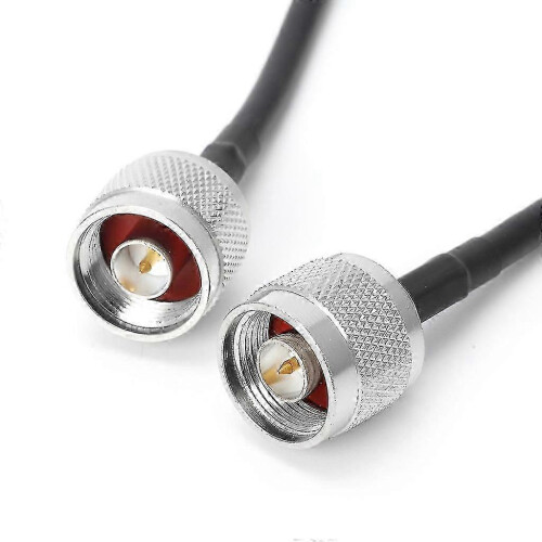 RF adaptér pre N-samec na N-samec s koaxiálnym káblom RG58 2