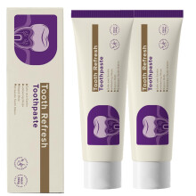 Tooth Refresh Zahnpasta, Frischer Atem, Aufhellung, Natürliche Pflege, Reparatur des Zahnschmelzes