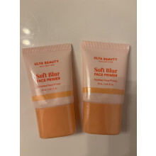 Ulta Beauty Soft Blur Face Primer - Set de Tamaño de Viaje (0.51 Fl Oz cada uno)