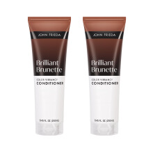 Acondicionador John Frieda Brilliant Brunette Color Vibrancy, 8.45 Fl Oz, Pack de 2