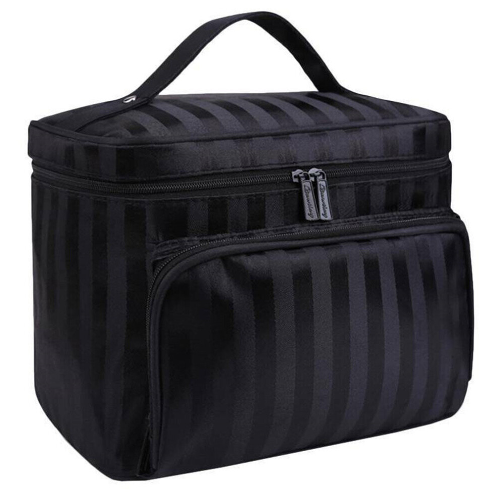 Large Beauty MakeUp Nail Tech Cosmetic Box Jewellery Vanity Storage Bag