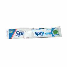 Spry Xylitol Tandpasta 5oz, Fluoridevrije Tandpasta voor Volwassenen en Kinderen, Wittere Tandpasta met Xylitol, Natuurlijke Ademverfrisser