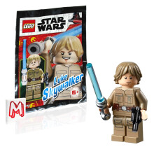 LEGO Star Wars Minifigur - Luke Skywalker Wolkenstadt (mit Lichtschwert und Blaster)