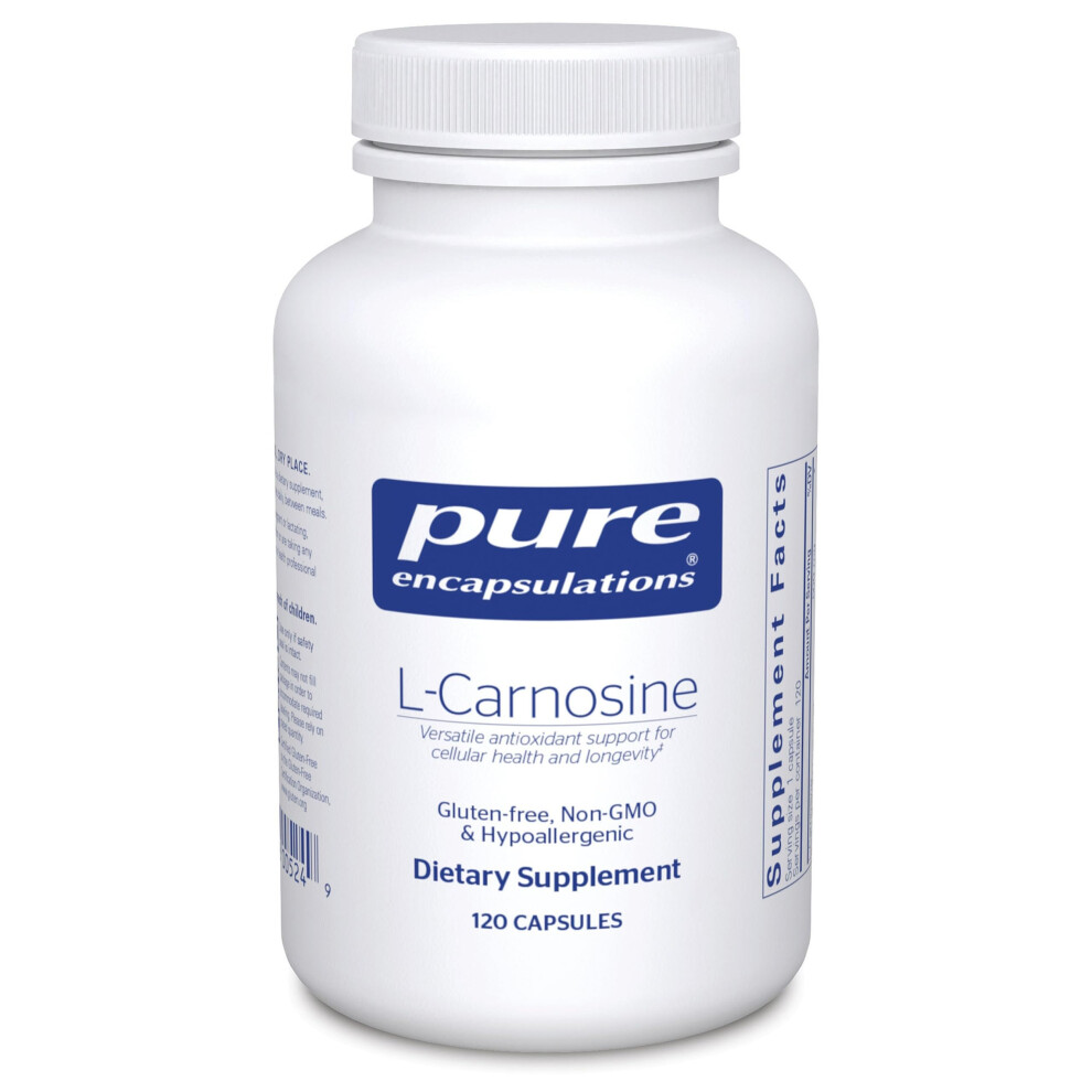 Pure Encapsulations L-Carnosine | Amino Acid Supplement For Joints, Brain, Antioxidants, Heart Health, And Exercise* | 120 Capsules