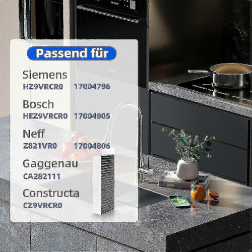 4 Stück Dunstabzugshaubenfilter, kompatibel mit Neff Gaggenau Modellen 2