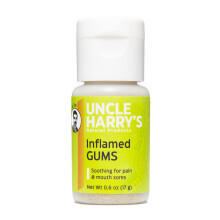 Uncle Harry's Inflamed Gums & Mouth Sores Tooth Powder | Powder Toothpaste for Gum Health & Sensitive Teeth | Tooth Pain & Mouth Sore Rinse Made with