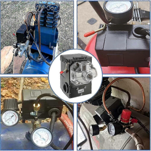 Interrupteur de compresseur d'air de remplacement, modèle 4 ports, 20 A 1