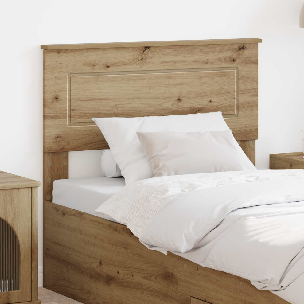 Vidaxl Headboard Artisan Oak Engineered Wood