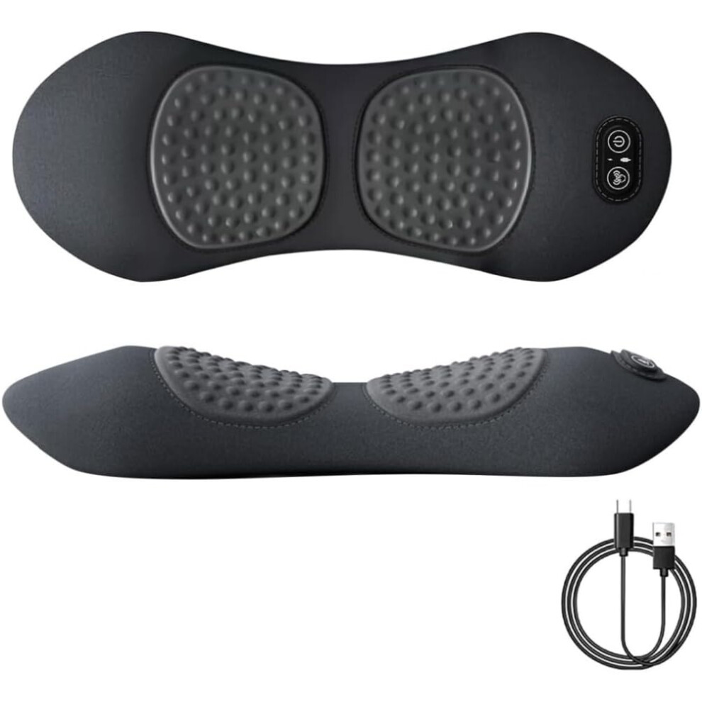 Smooth Spine Triple Fusion Back Massager 2025 Upgraded 3 in 1 - Neck Shoulder Back Traction Vibration Heat My Soothe Lab